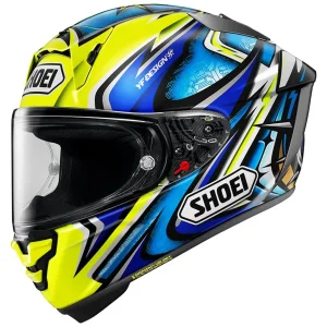 Capacete Shoei X-SPR PRO Marquez Dazzle TC-10 (Multifibras